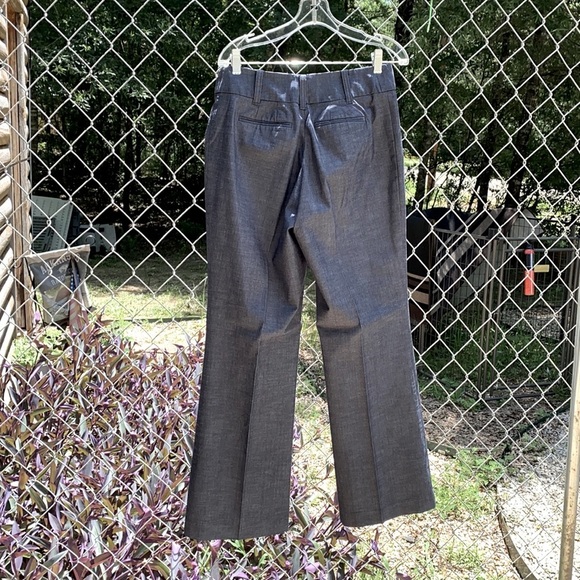 Loft size 8 blue jean type material style slacks